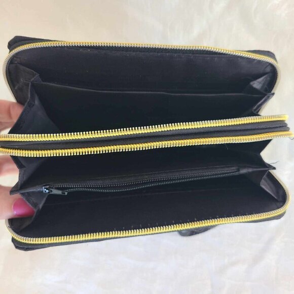 Embroidered Cottagecore Peasant Fairy Coquette Boho Whimsical Ethereal Wallet - Picture 3 of 3